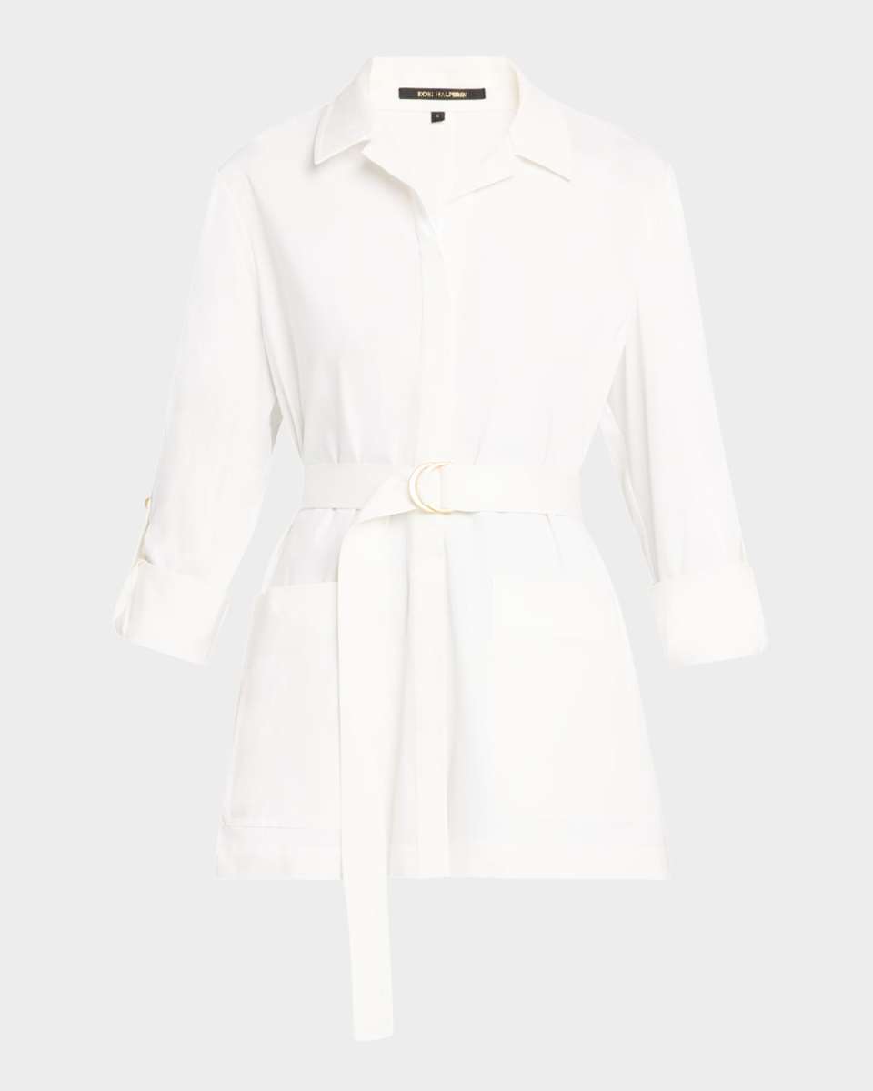 Veda Belted Cotton Jacket